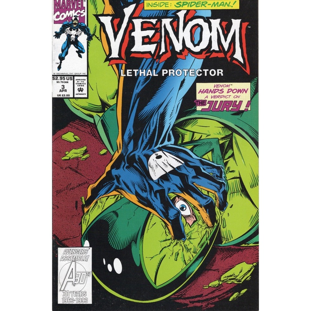 Venom Lethal Protector #3 1993 Marvel 9.4-9.6